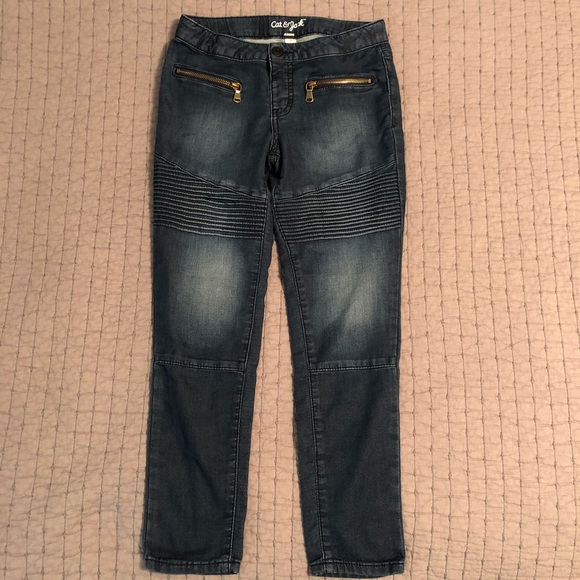 girls moto jeggings